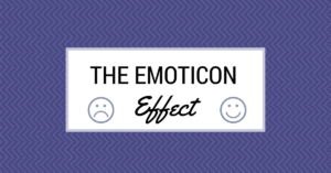 The Emoticon Effect with Smile & Frown Emojis